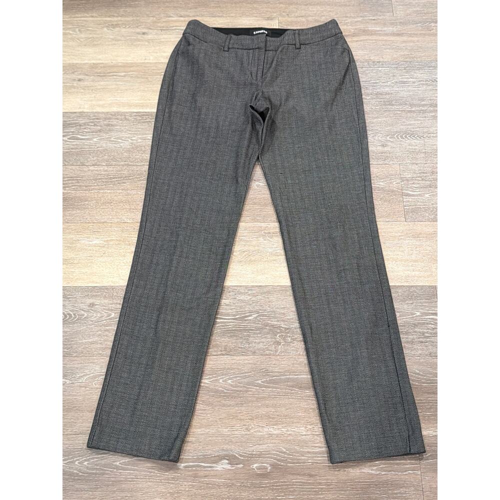 Express Editor Slim Low Rise Size 4 L Tall - image 1